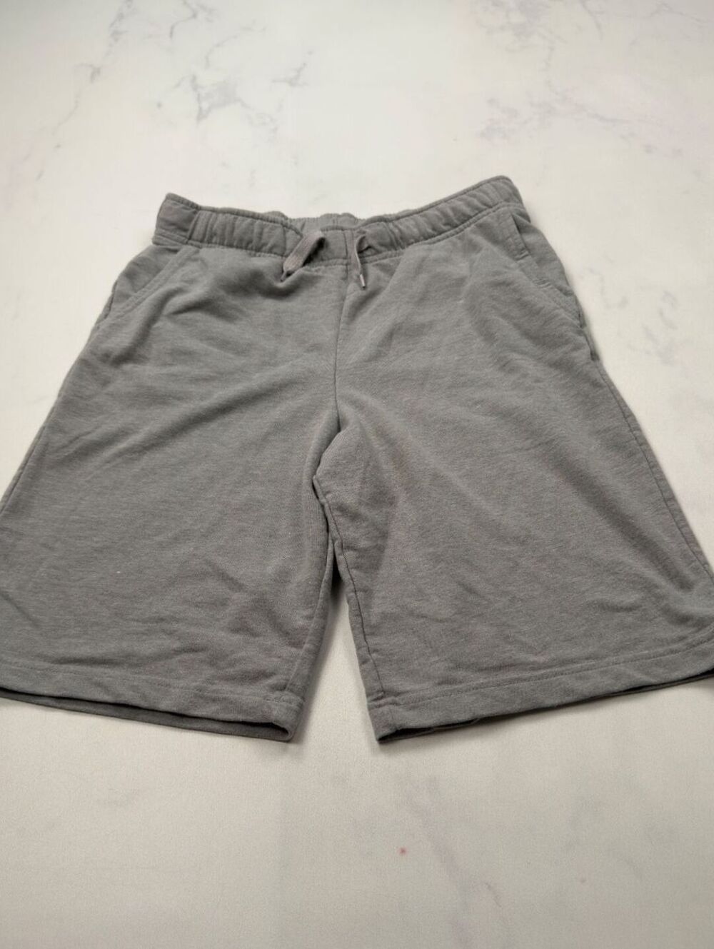 Cat & Jack Sweat Shorts Gray Drawstring Lightweight - Boys XXL